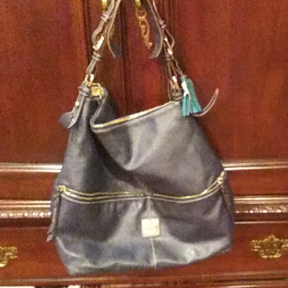 Dooney & Bourke Large Navy Bag